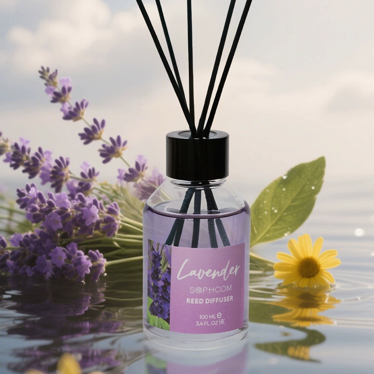 100ml Floral Fruity Reed Diffu - Home Bathroom Freshener ulasan dan harga