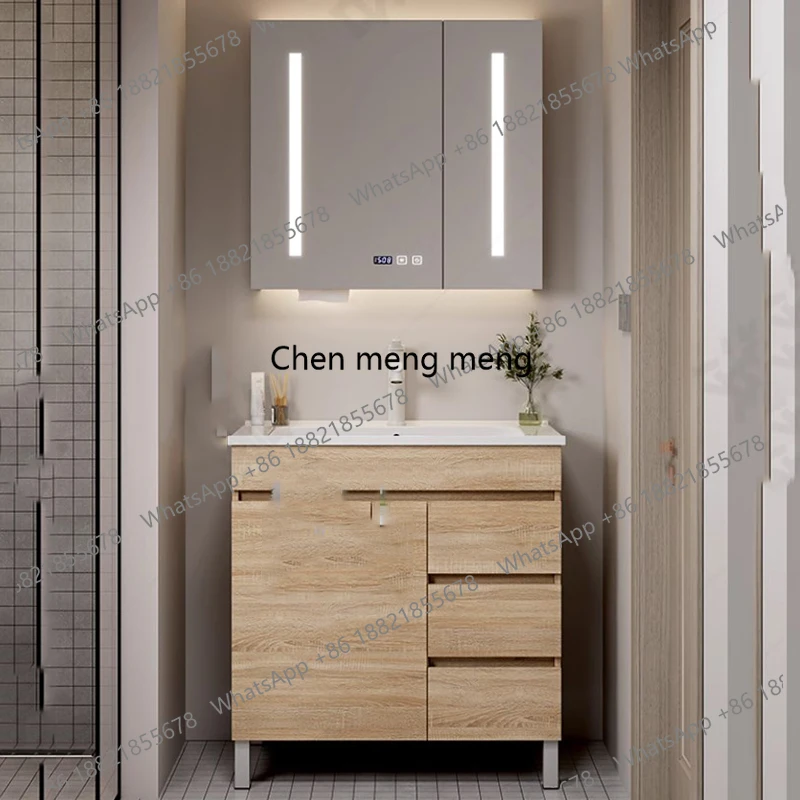 G153 Waterproof Wooden Bathroo - Home Bathroom Vanity Combo ulasan dan harga
