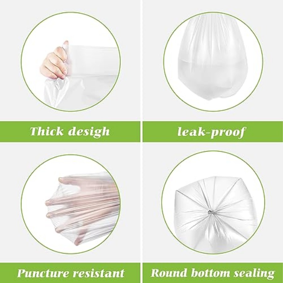 4 Gallon 80 Counts Small Trash - Home Bathroom Trash Can ulasan dan harga