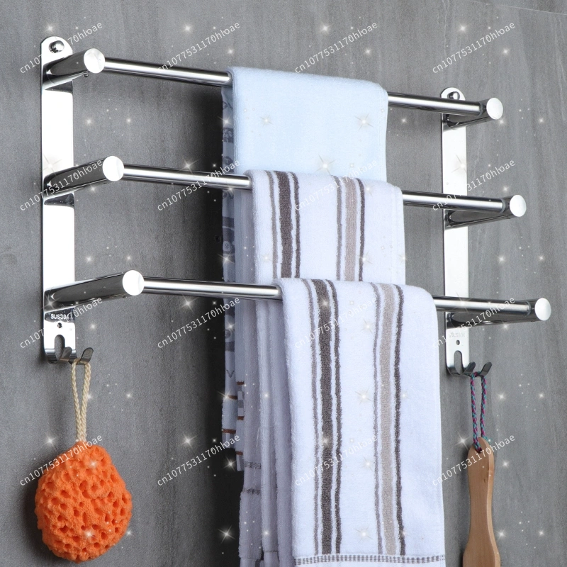 Towel Bar No-Drill Retractable - Towel Bar Stainless ulasan dan harga
